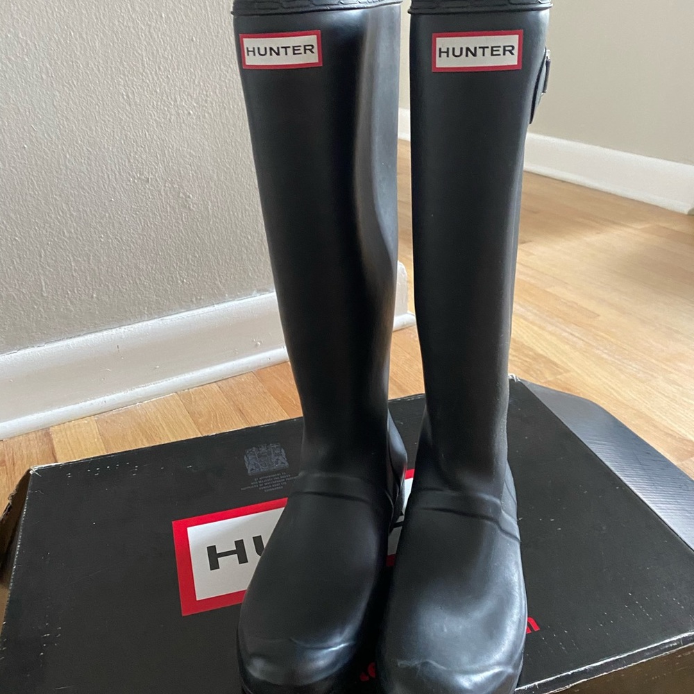 Hunter rain boots